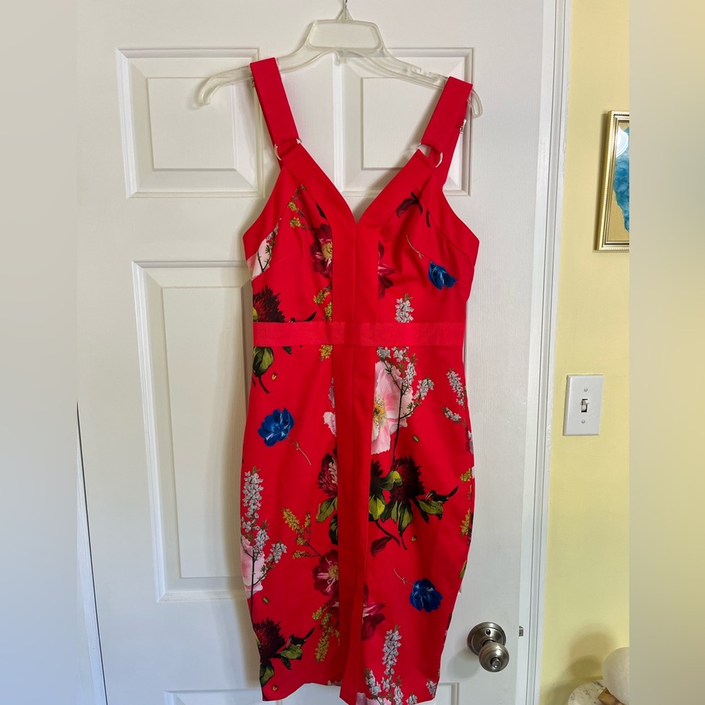 Ted Baker AMYLIA Berry Sundae dress - see stitching